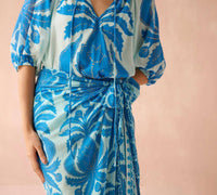 Omika - Isla Tie Neck Blouse