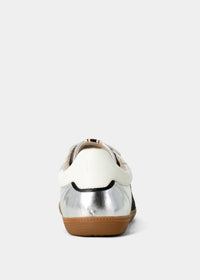 SHU SHOP Women's Stevie Metallic Sneaker in silver - women's sneaker - view 4