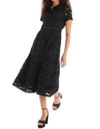 ALLISON NEW YORK Aiden Dress in black - women's dress - alternate view