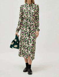 Compañía Fantástica - Geometric Print Midi Dress