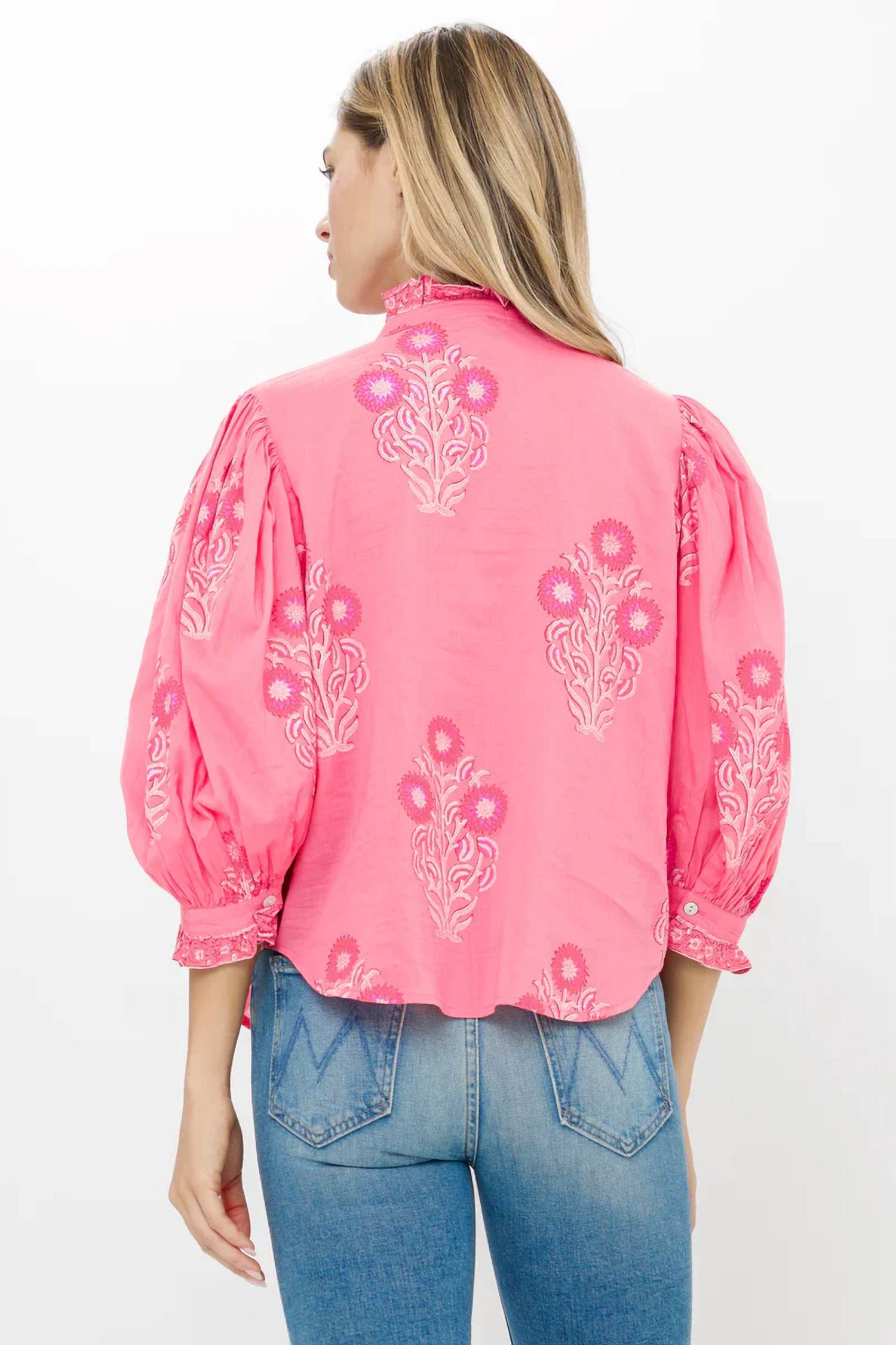 Oliphant - Ruffle Front Blouse
