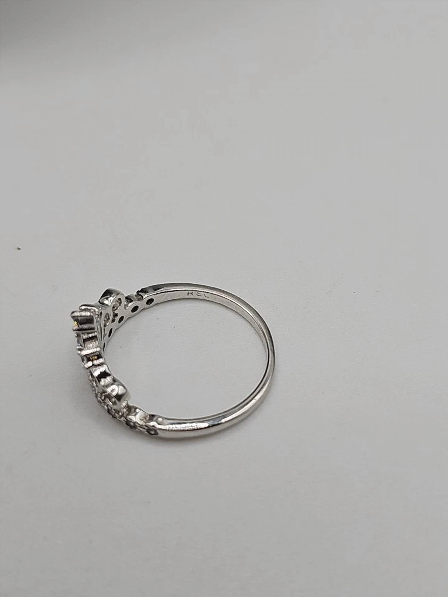 Faire - CROWN RING-RHODIUM PLATED