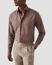 Eton - Wrinkle-free Flannel Shirt