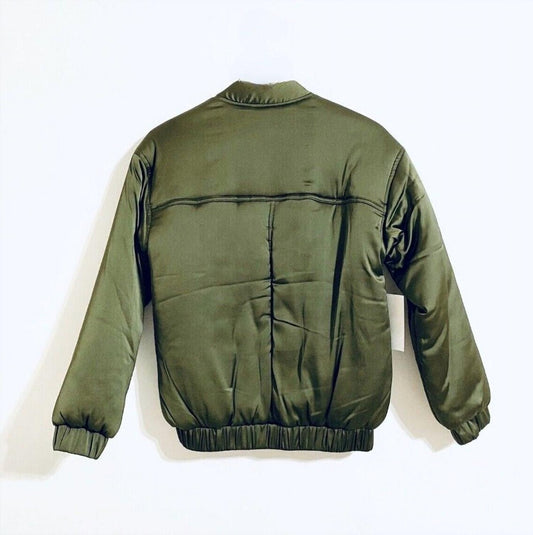 Minkpink - Women's Simple Bomber Puffer Jacket