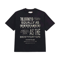 HONOR THE GIFT Men's Travelled Journey Tee in black - men's t-shirt