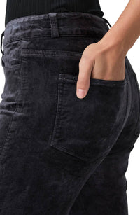 Dl1961 - Women'S - Cindy Twisted Straight Leg Velvet Pants
