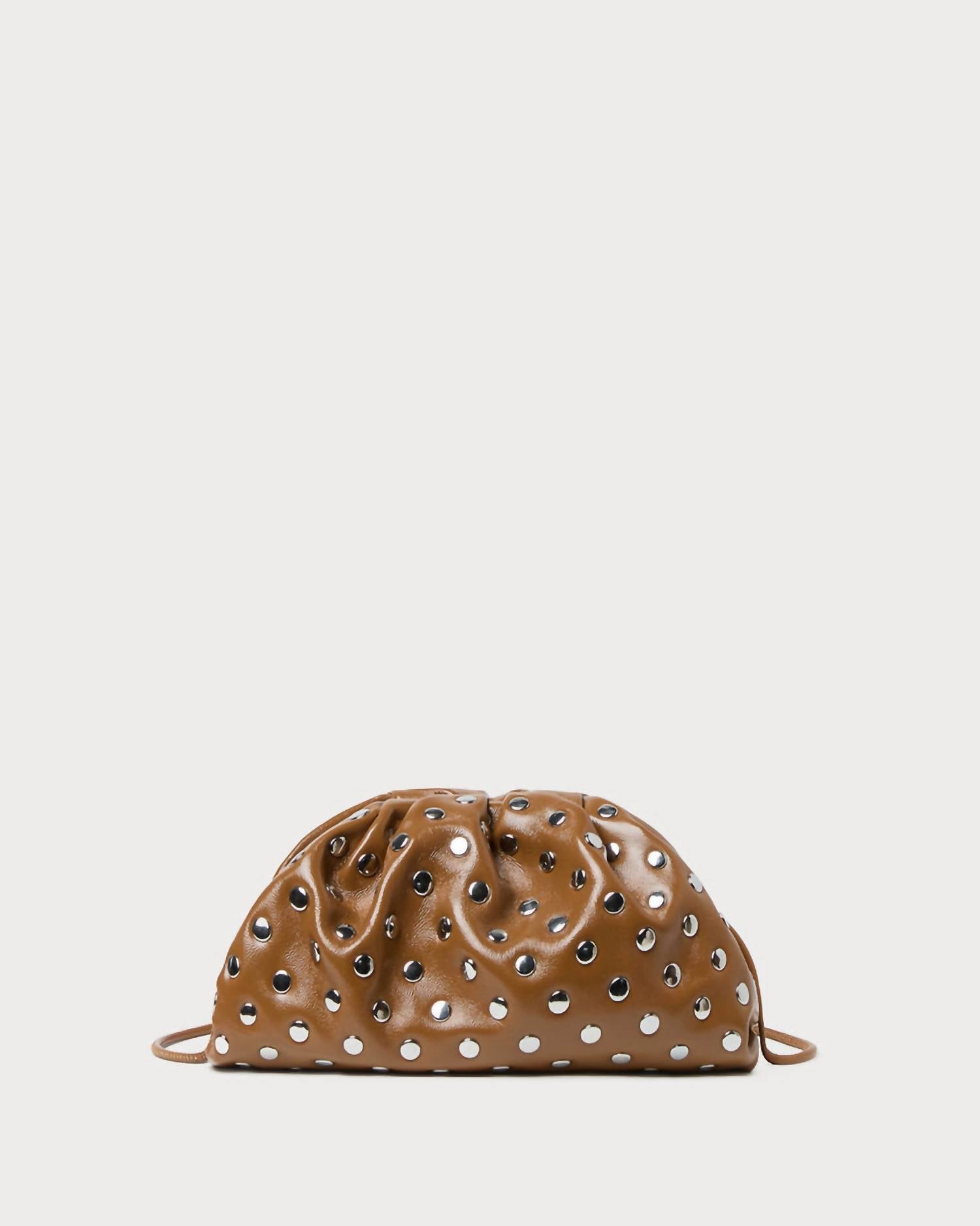 Loeffler Randall - Women's Bailey Leather Dome Clutch Bag