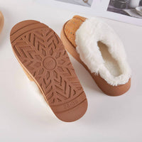 Wona Trading - Women's Rhinestone Embellished Fuzzy Plush Home Indoor Floor Slippers