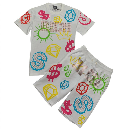 Genuine Authentic - Men's Young and Rich Short Set