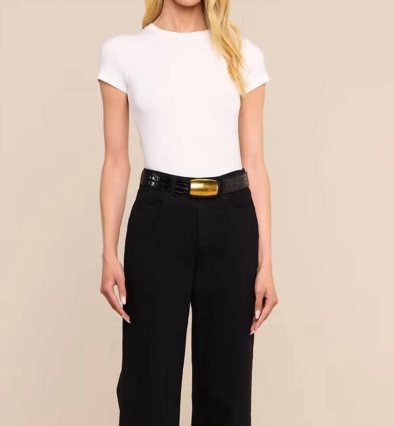 L'Agence - Ressi Fitted Tee