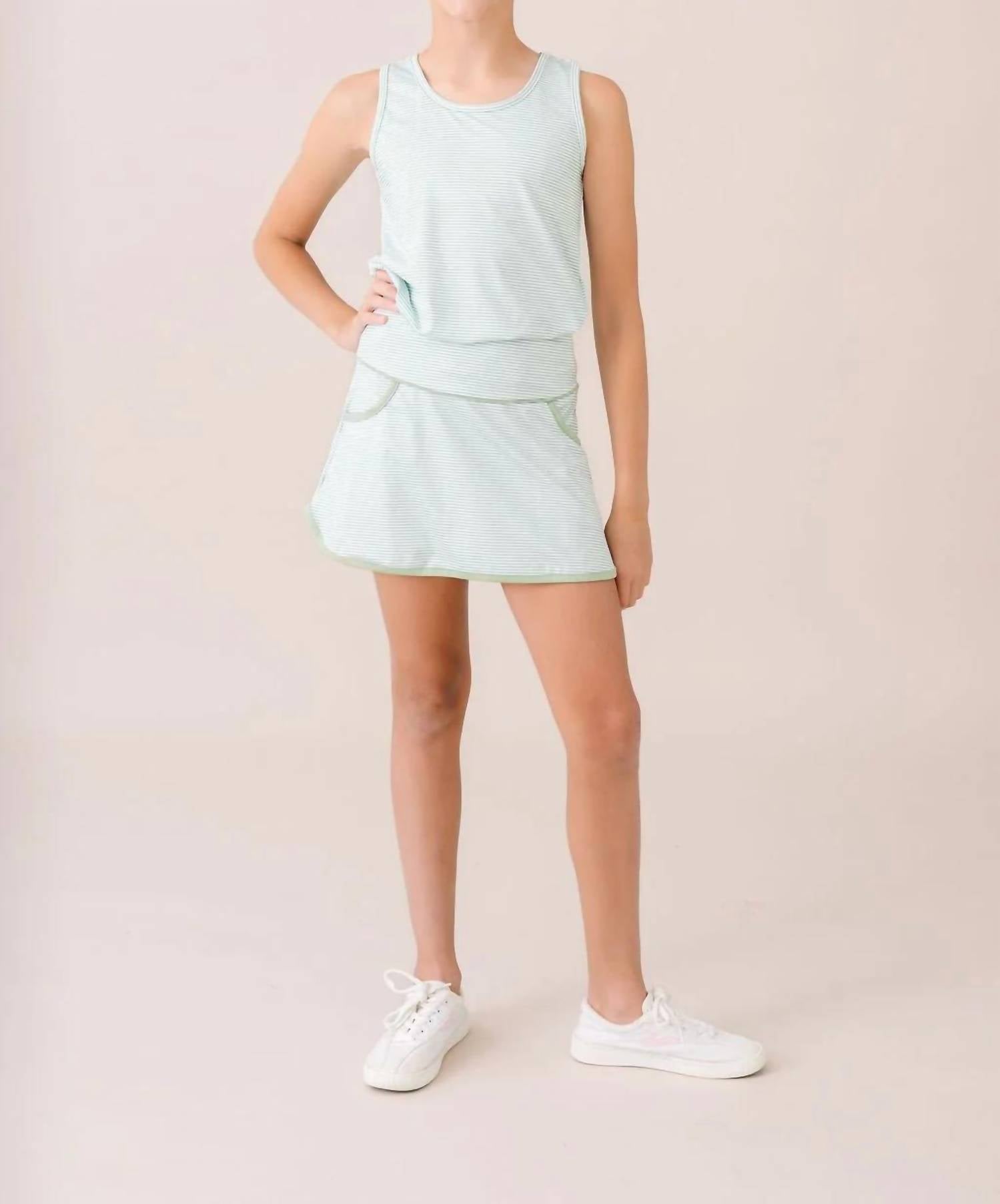 Lullaby Set - Kids Tiffany Tennis Skort