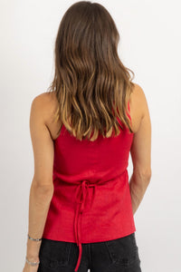 Olivaceous - Hailee Linen Top