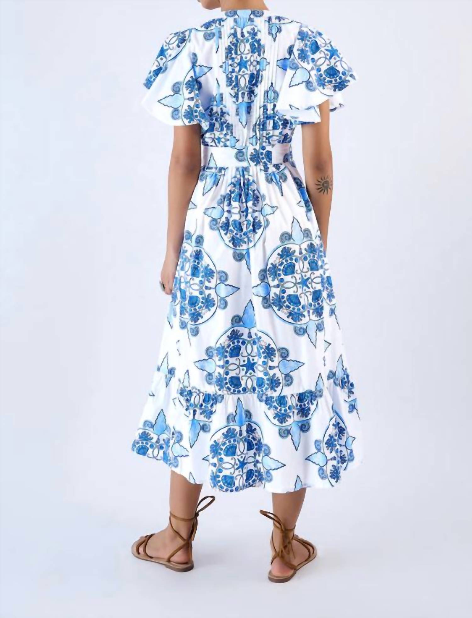 Beyond By Vera - Leni Midi Dress