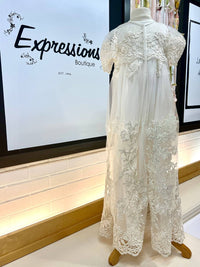 L'Pety Canar - Girl's Georgette Christening Gown