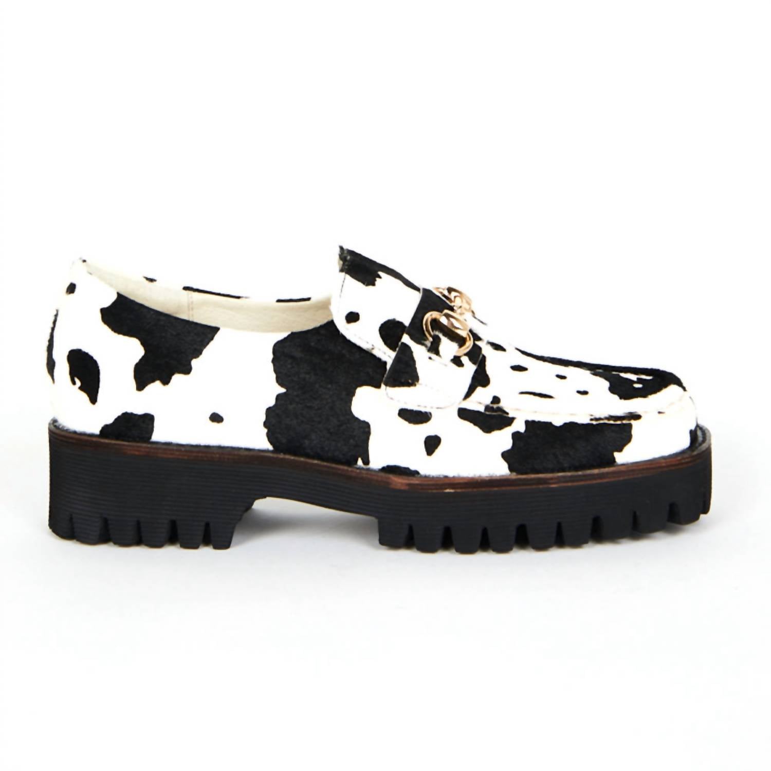 INTENTIONALLY BLANK Women's Hk-2 Loafer in moo - women's flats