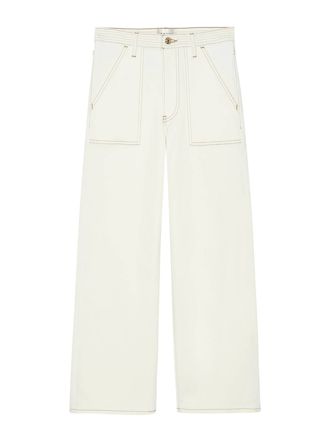 Frame - The Trapunto Straight Denim Trouser Pants
