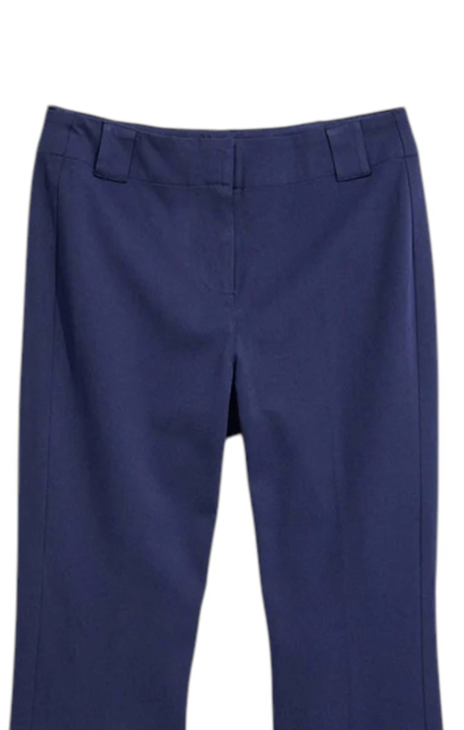 Nic + Zoe - Women's Plaza Demi Boot Cut Cotton Bi-stretch Pants