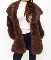 Coalition La - Luxe Cloud Oversized Faux Fur Coat