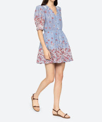 Sea - Whitney Print Puff Sleeve Dress