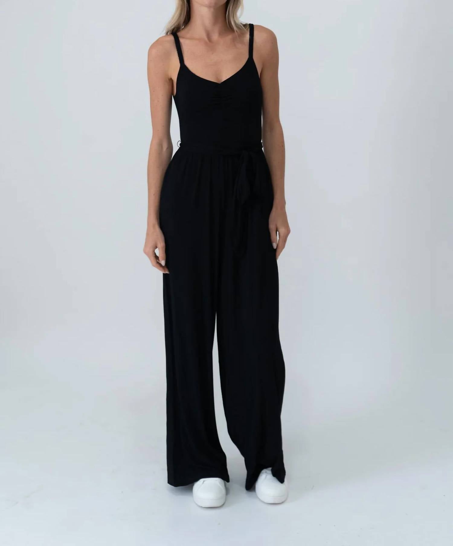 Six/Fifty - Side Tie Jumpsuit