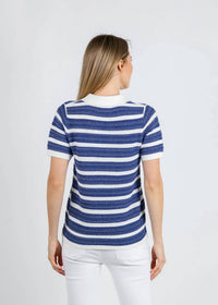 Leo & Ugo - Luna Lurex Stripe Sweater