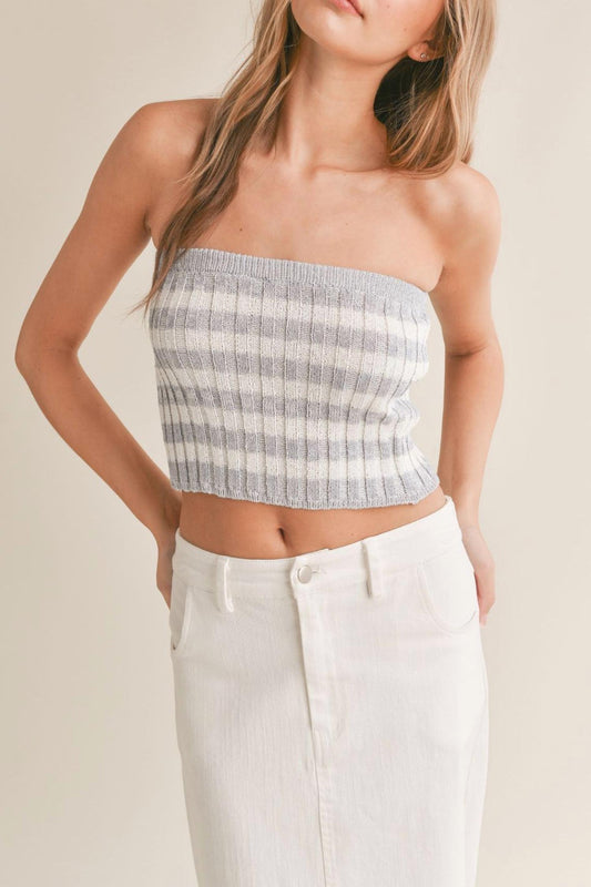 Sadie & Sage - Frankie Knit Tube Top