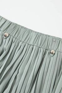 Rivir - Women's Pleated Wide Leg Pants