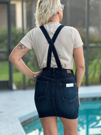 Judy Blue - Stand Out Overall Skirt
