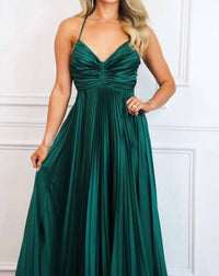 Luxxel - Pretty In Pleats Maxi Dress