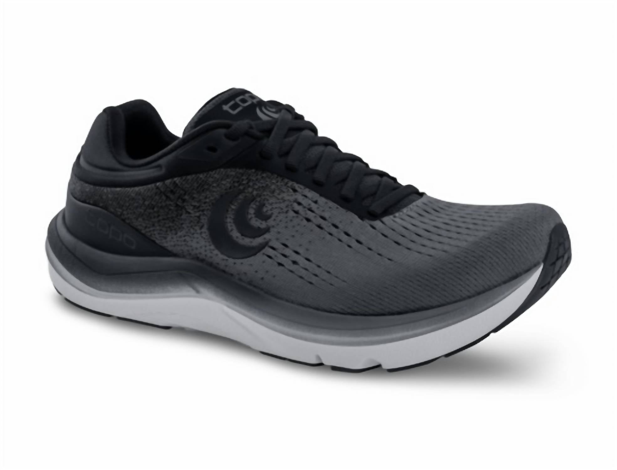 Topo Athletic Men's Magnifly Five Athletic Shoe in charcoal black - men's shoe