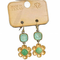Pink Panache - Women's Flower Earrings