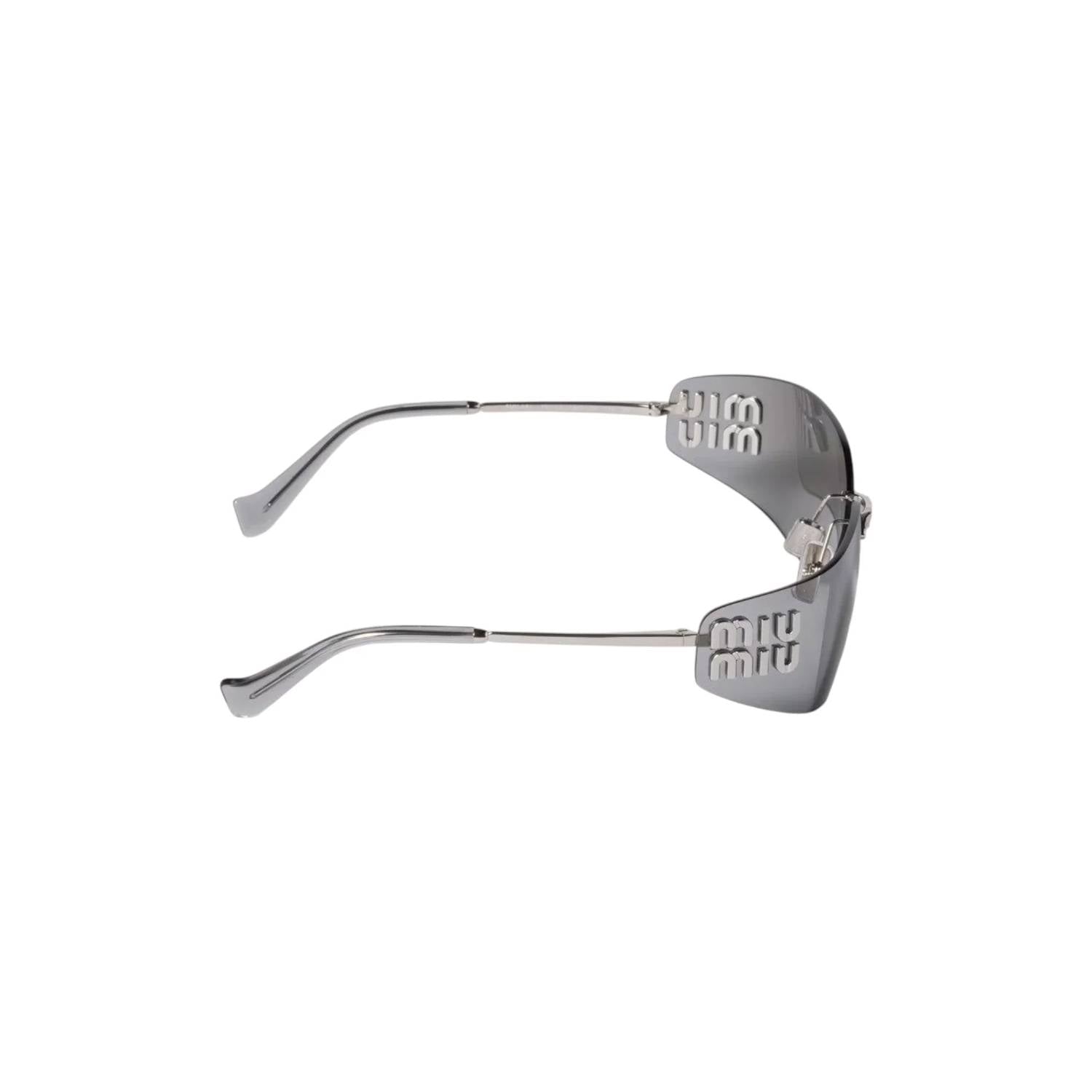 Miu Miu - Women's Aube Rimless Shield Sunglasses