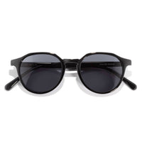 Sunski Women's Vallarta Polarized Sunglasses in black slate - women's accessory - detail view