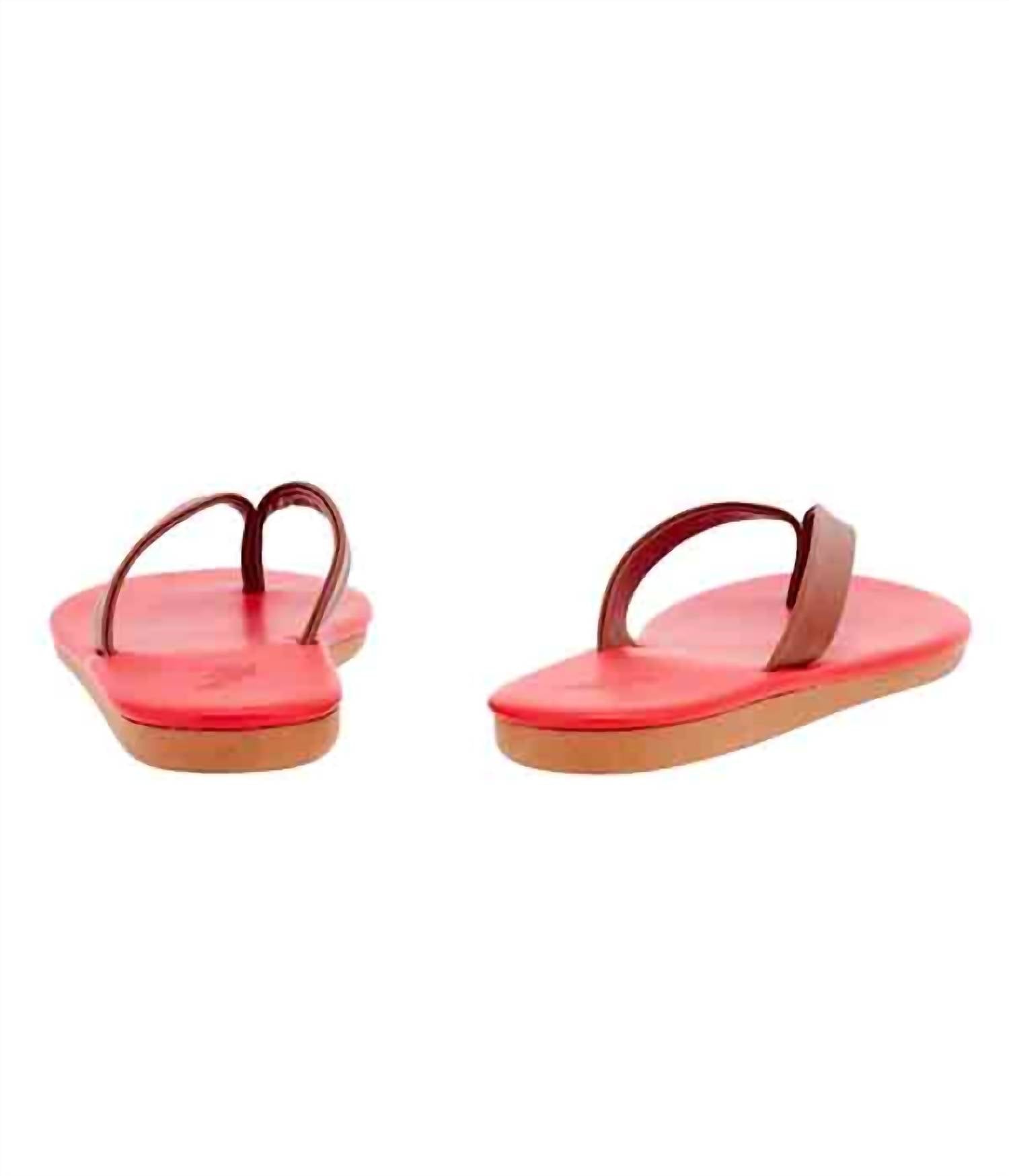 Ancient Greek Sandals - Unisex Saionara Leather Flip Flop