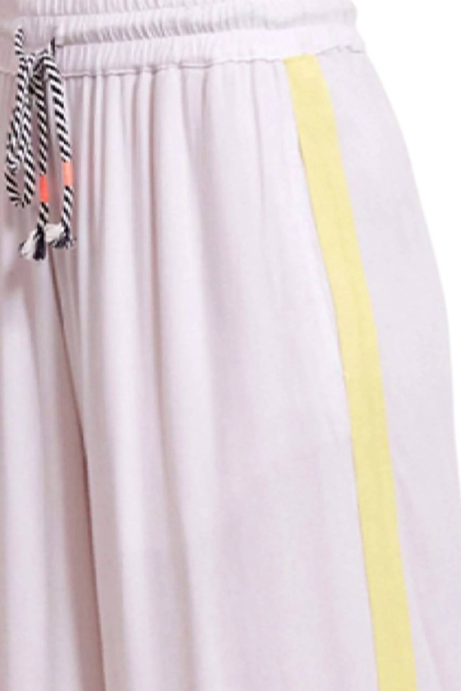 Sundry - Striped Cord Wide Leg Pant