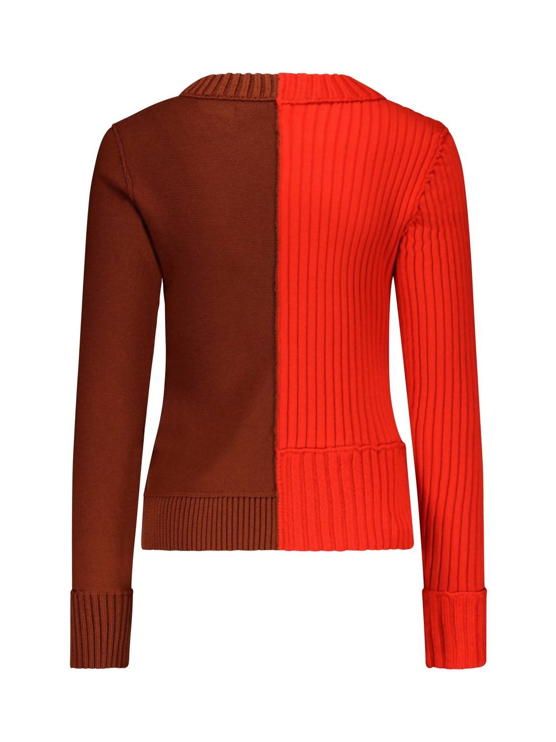 Marina Moscone - Women's Patchwork Pullover Sweater
