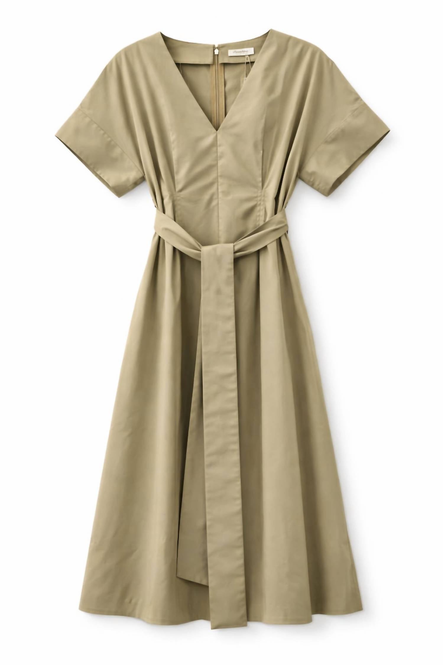 Psophia - Women's Classic Pleated Dress