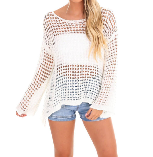 Pol - Keep Hope Crochet Top