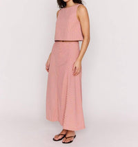 MINKPINK Paloma Low Back Top in pink - women's blouse - alternate view
