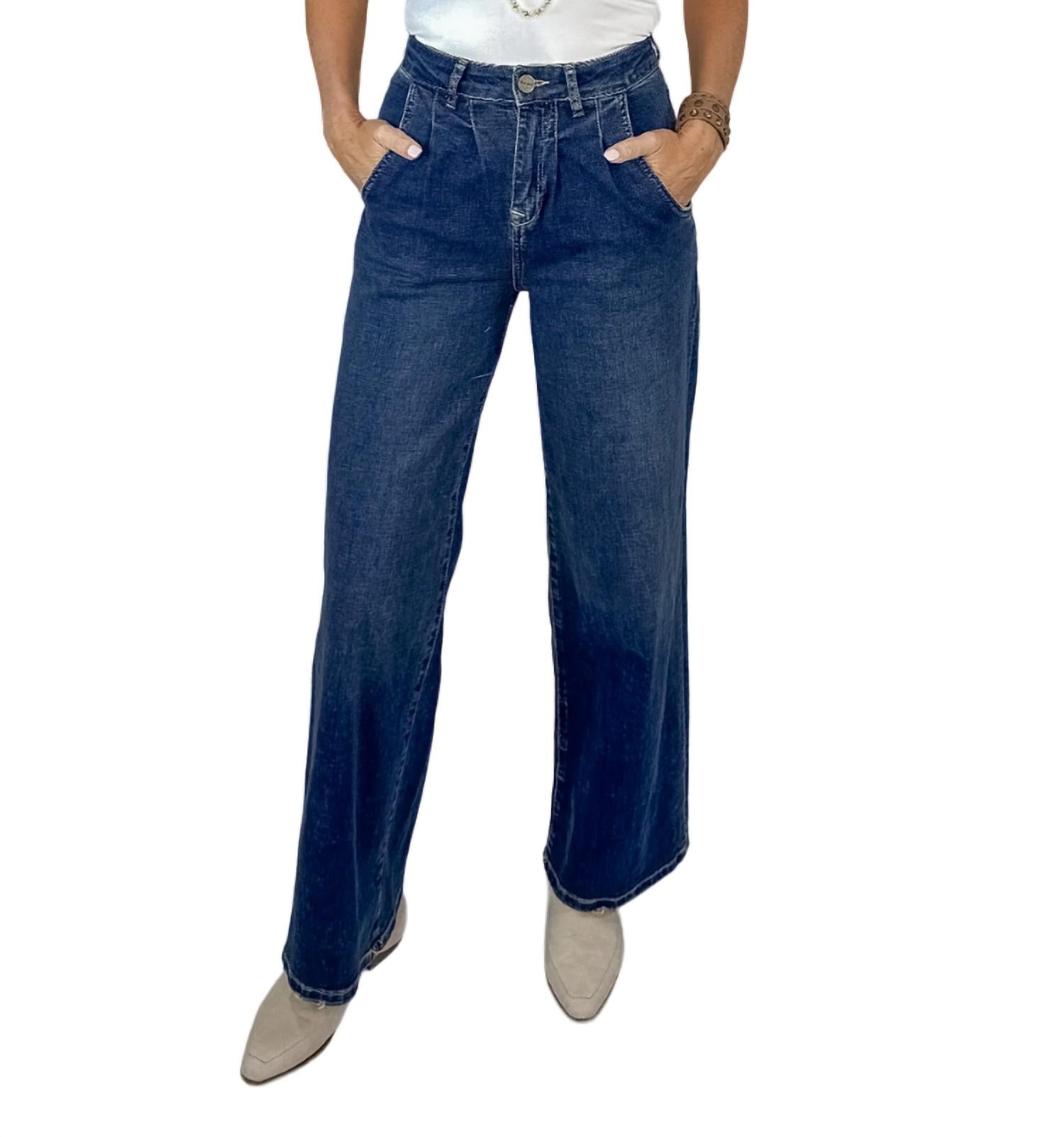 Lola Jeans - Mia High-rise Wide Leg Jeans