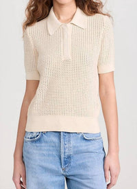 Clare V. - Augustine Crochet Polo
