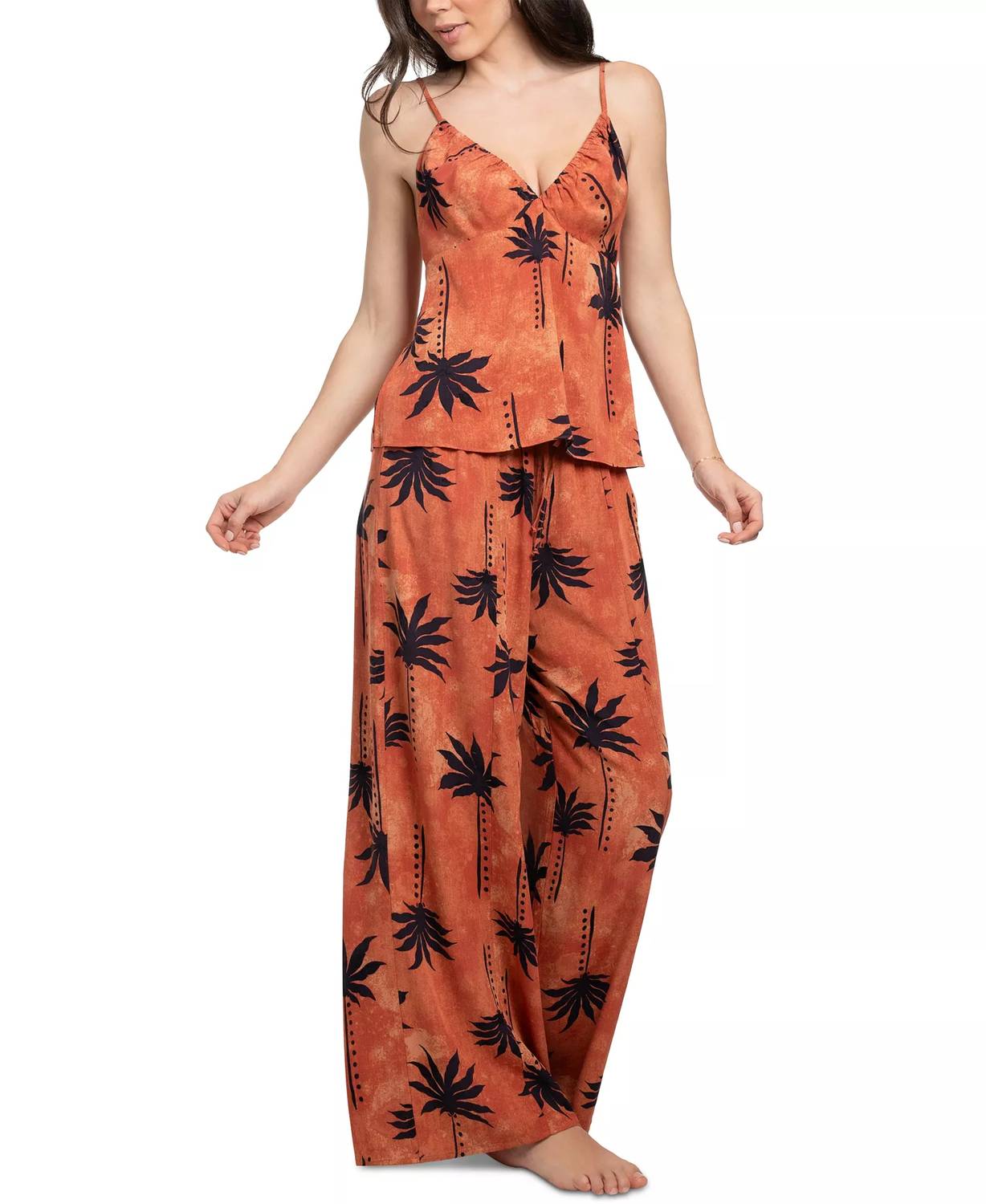 Midnight Bakery - Palm Cami Pant Lounge Set
