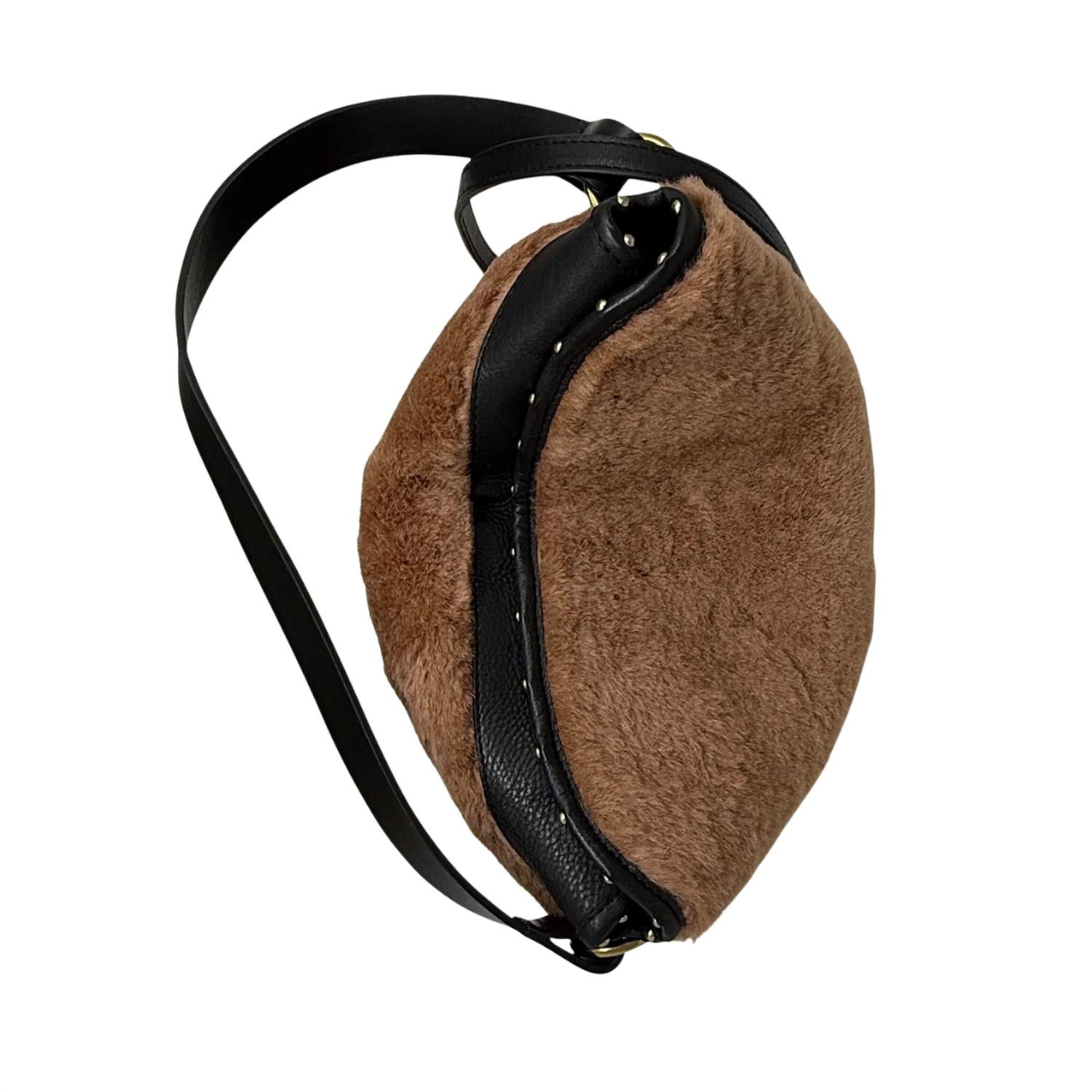 Kempton & Co. - Shearling Richmond Bucket Bag