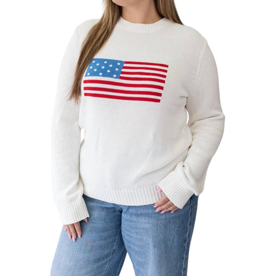 Ellsworth + Ivey - AMERICAN FLAG SWEATER