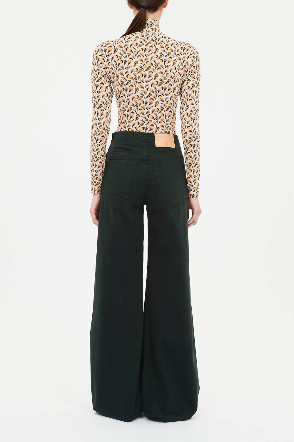 Ulla Johnson - Aurelia Jersey Turtleneck Long Sleeve Top