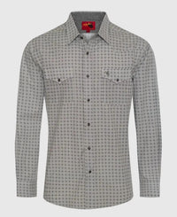 Rodeo Clothing - Men's Pearl Snap Long Sleeve Shirt