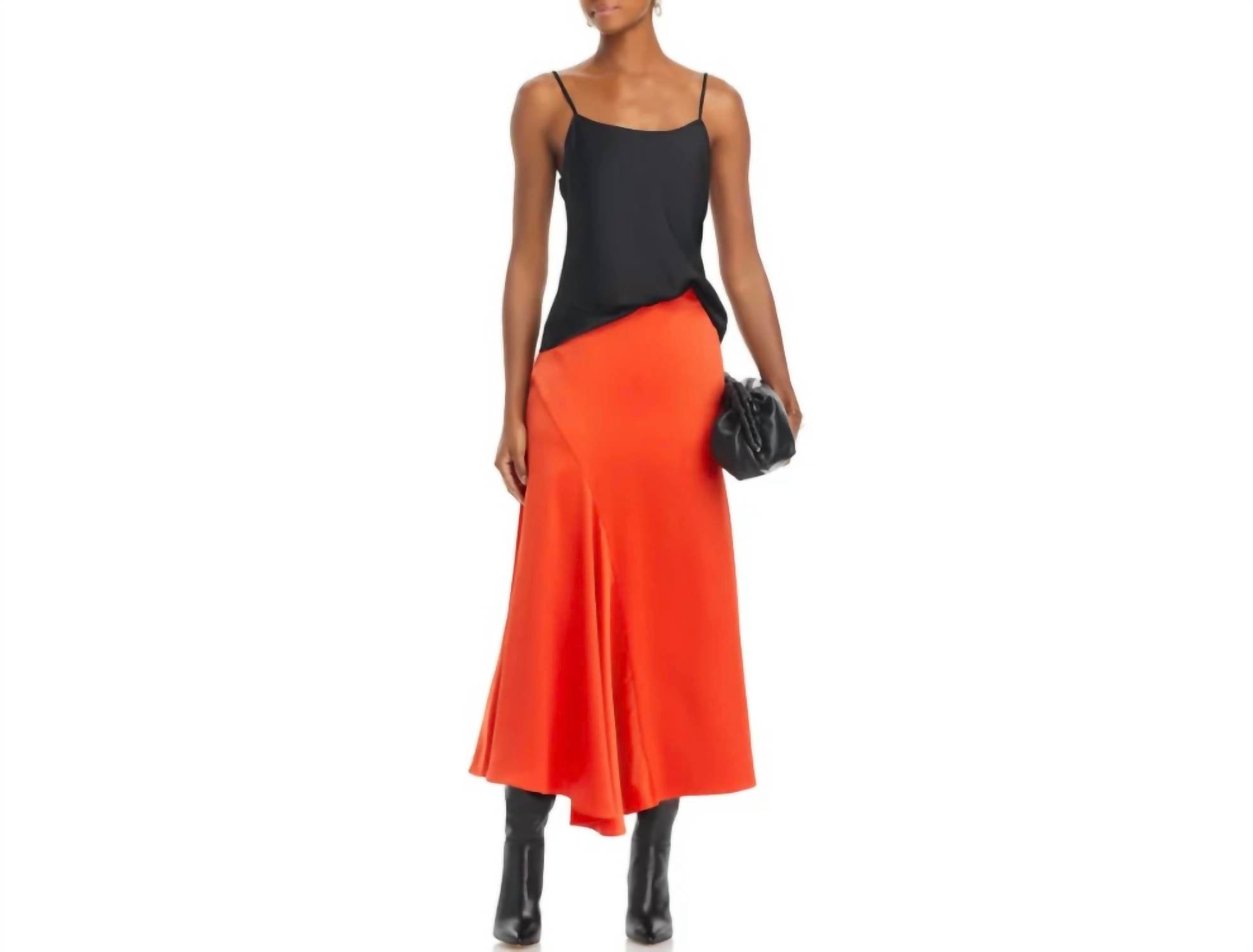 Derek Lam 10 Crosby - Paulette Flared Midi Skirt