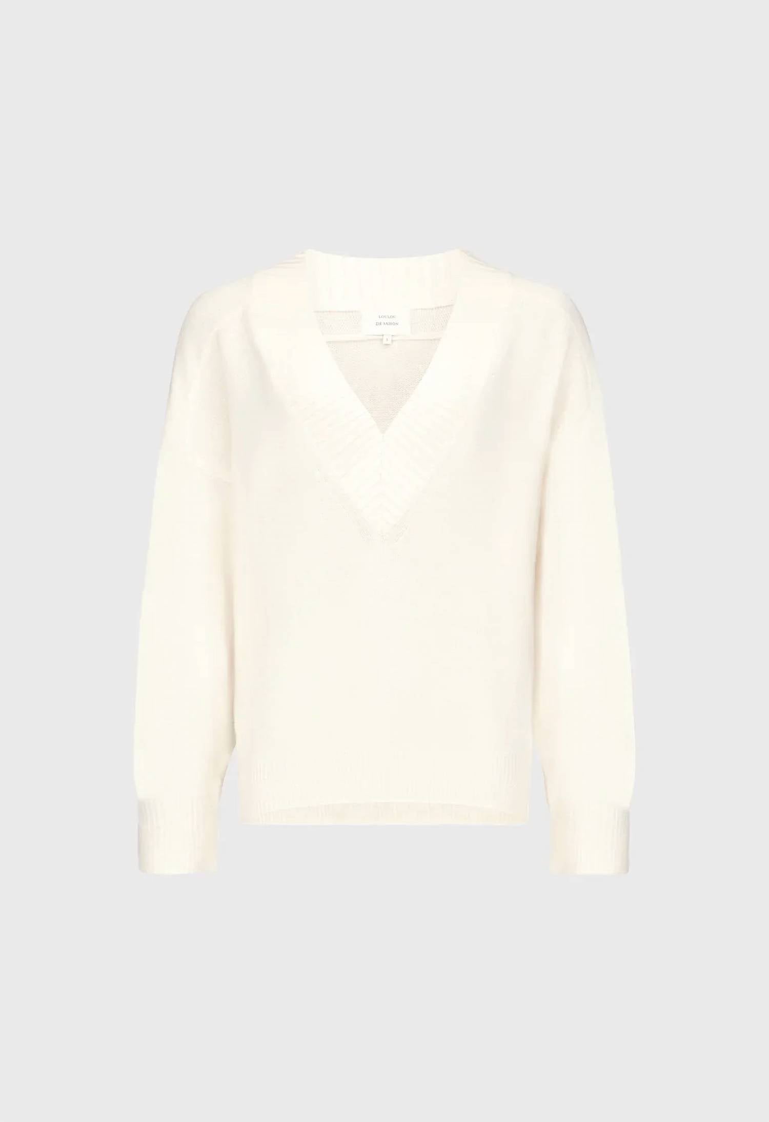 Loulou De Saison - V Neck Cashmere Sweater