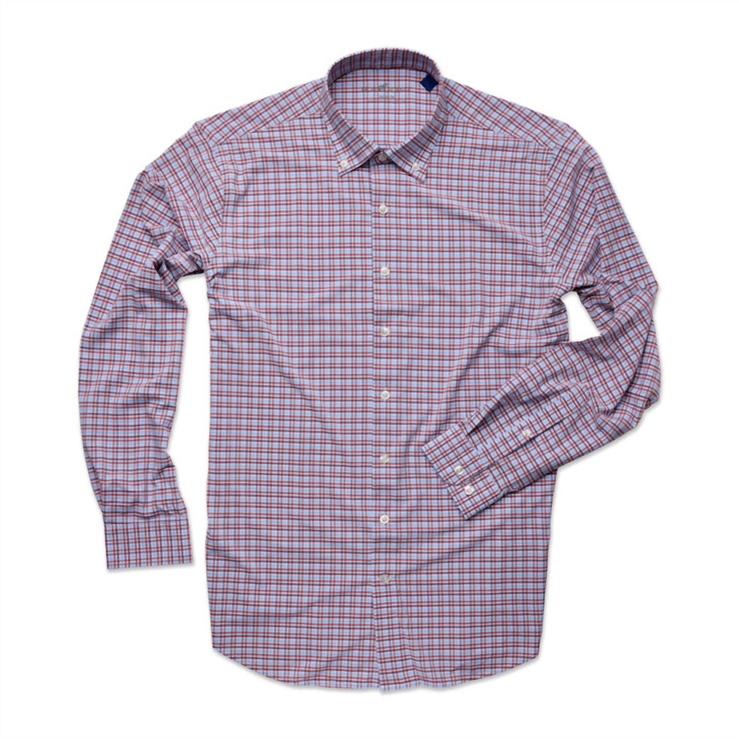 Horn Legend Men's Fourth Street Performance Woven Shirt in serenity wine - men's shirt