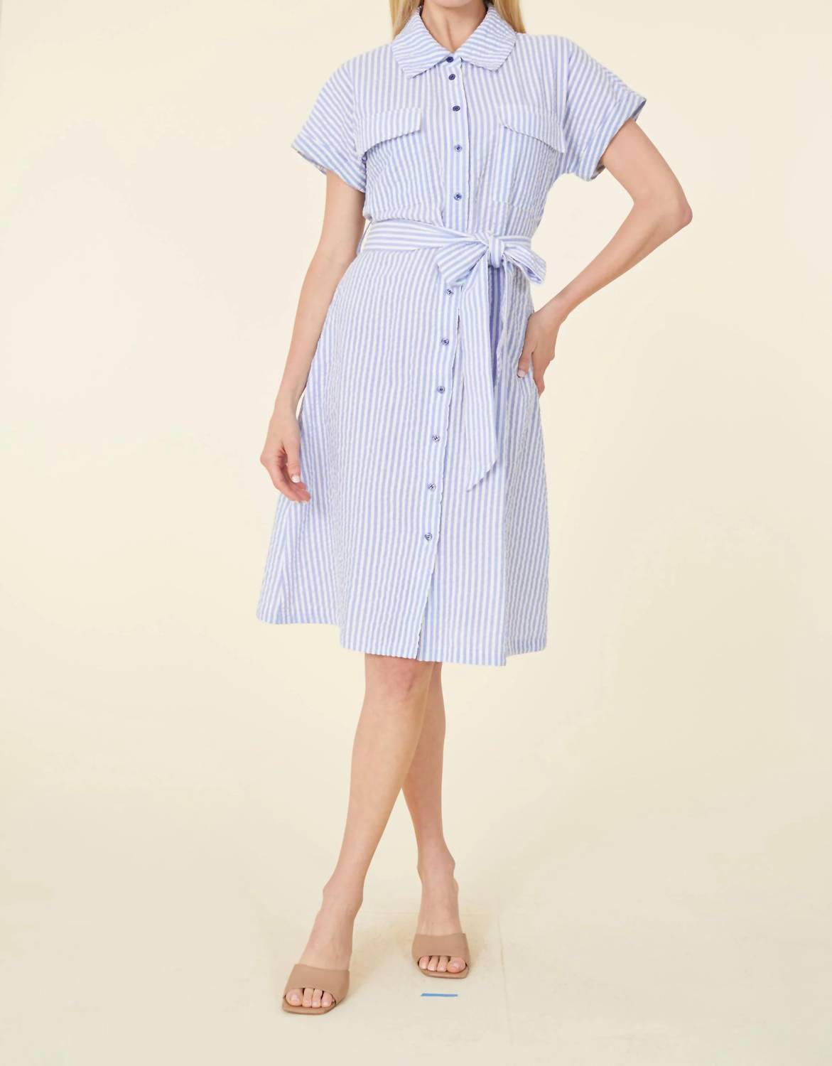 Dolce Cabo - Seersucker Dress